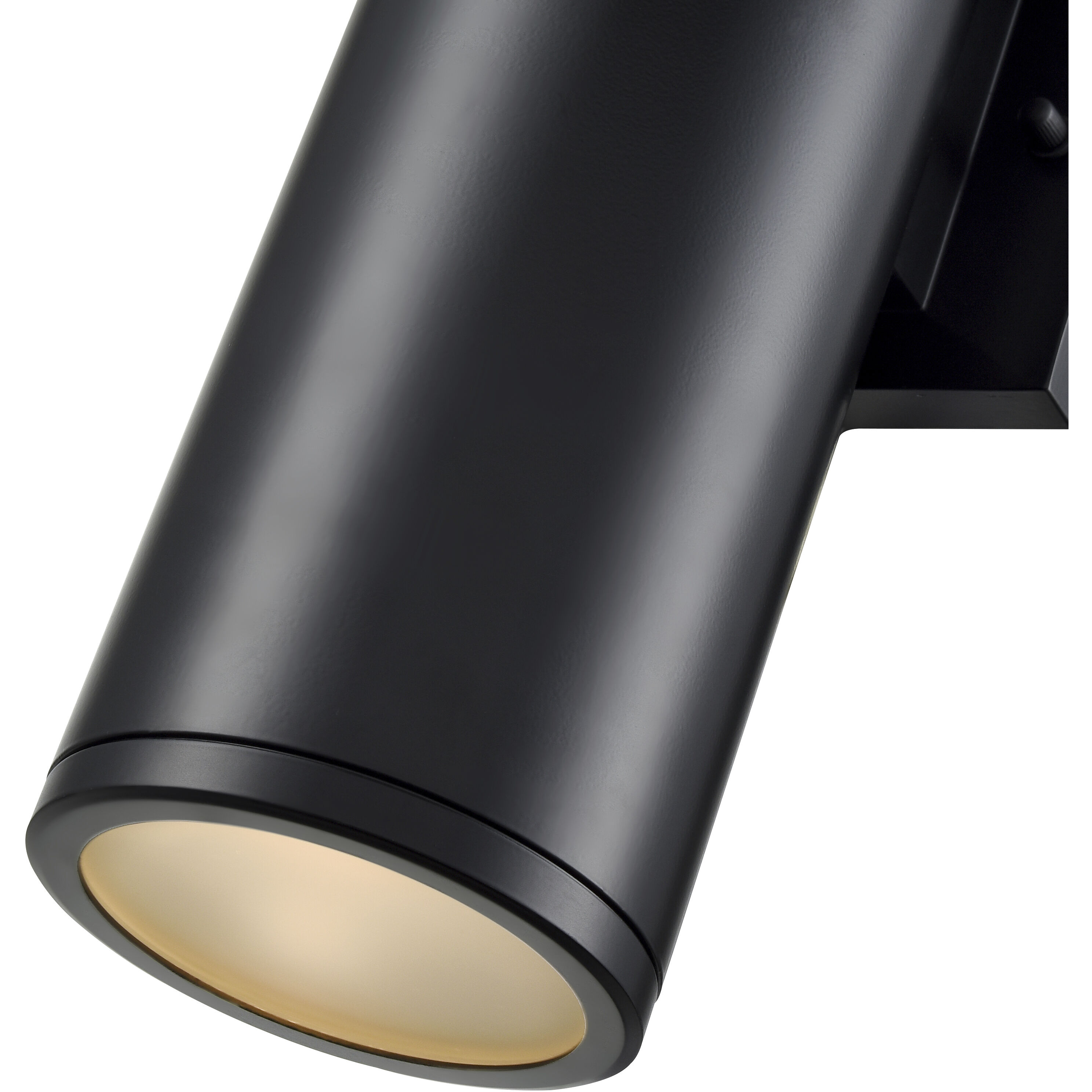 Vegas 2 Light 18 inch Powder Coated Black Outdoor Wall Sconce